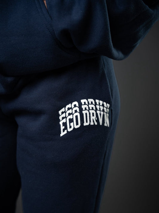 EgoDrvn Navy Jogger Sweats (Unisex) Made To Order