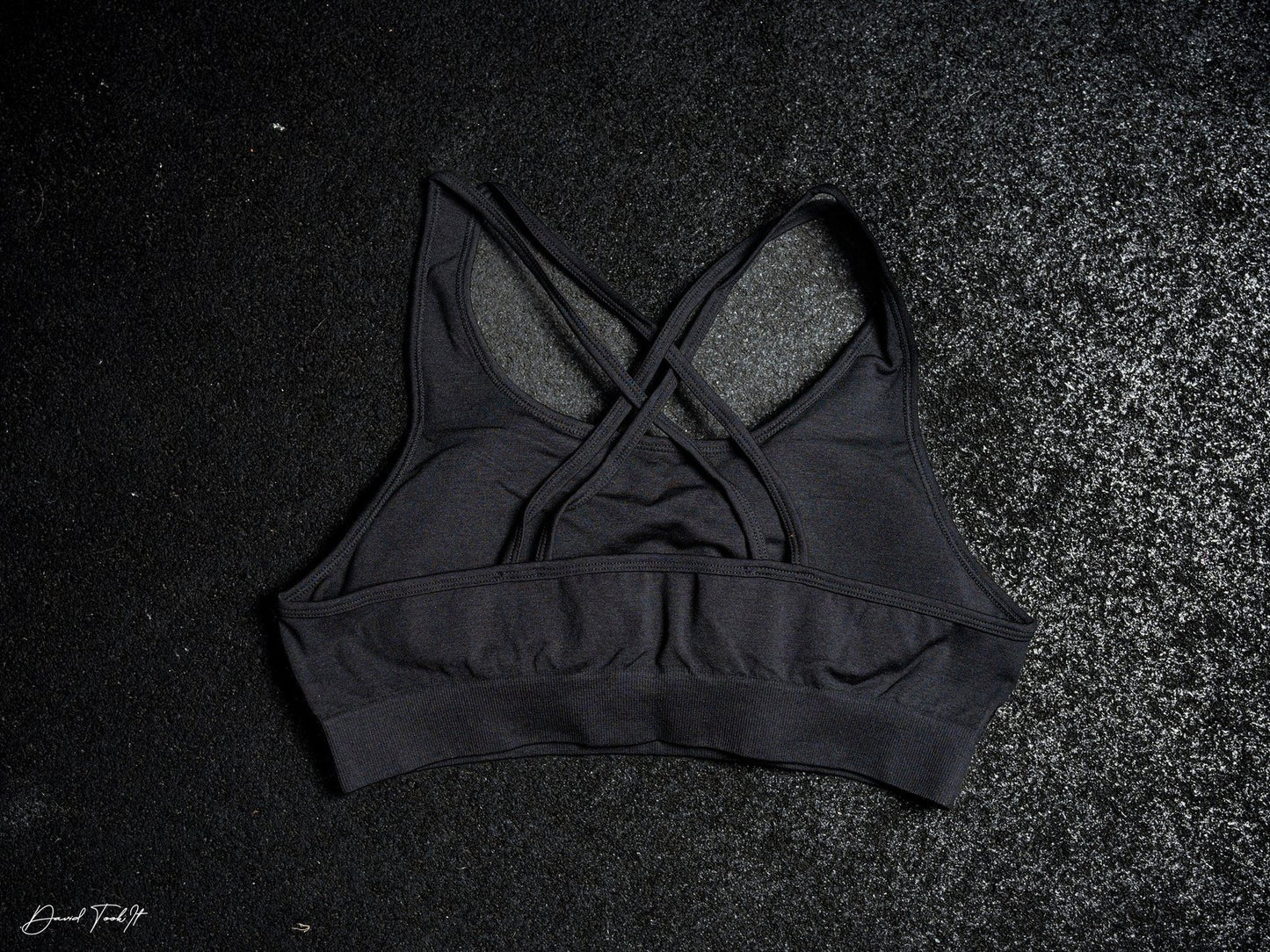 EgoDrvn Black Sports Bra